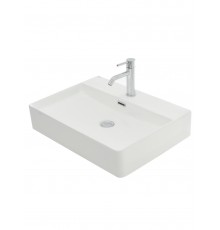 AQM5004 Раковина настольная с отверстием под смеситель. 590х430х120 AQM5004