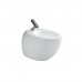 Laufen Alessi One Биде напольное 39x58.5x41.5см, с 1 отв. под смеситель, с покр. LLC, цвет: белый. 8.3297.1.400.304.1