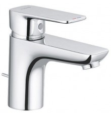 Kludi 40 382 0575 PureStyle Смеситель для раковины 75 мм, со сливным гарнитуром, 7 л/мин 403820575