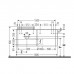 Duravit Happy D.2 Plus Тумба подвесная 160x55х40.8см, с раковиной и 4 ящиками, цвет: белый глянцевый. 2318600000, HP031HR2222, HP4963R2222