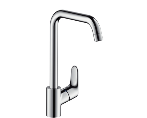 Hansgrohe Focus, Смеситель для кухни, Цвет: сталь. 31820800 Hansgrohe Focus, Смеситель для кухни, Цвет: сталь. 31820800