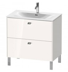 Duravit Brioso База напольная 82x47.9x68.5см с раковиной, 2 ящика, цвет: глянцевый белый. BR451202222,  23448300001