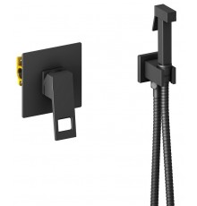 Timo 7189/03SM Briana Готовый комплект гигиенического душа (черный матовый) 7189/03SM