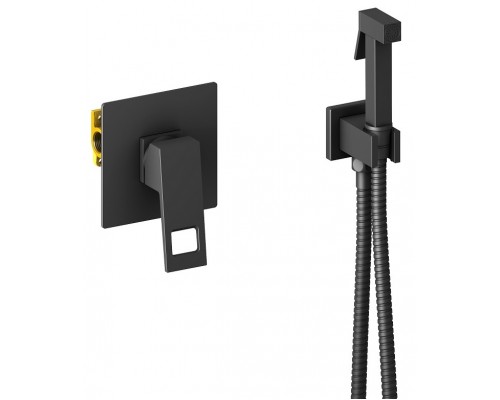 Timo 7189/03SM Briana Готовый комплект гигиенического душа (черный матовый) 7189/03SM