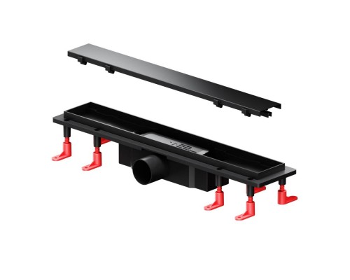 W02SC-U11-050-04BM Трап для душа линейный, универсальный затвор Tile, 50 см W02SC-U11-050-04BM Трап для душа линейный, универсальный затвор Tile, 50 см