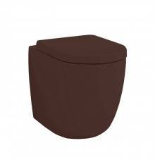 Artceram File 2.0 Унитаз напольный Rimless 36x52 см, цвет cocoa. FLV005 39 00