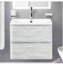 Тумба с раковиной BelBagno Albano 70 подвесная, rovere vintage bianco