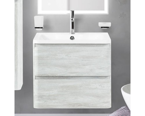 Тумба с раковиной BelBagno Albano 70 подвесная, rovere vintage bianco Тумба с раковиной BelBagno Albano 70 подвесная, rovere vintage bianco