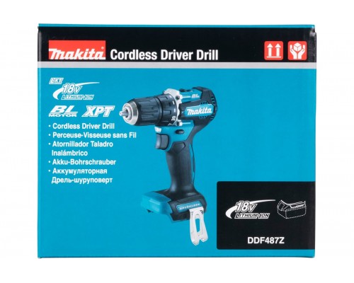 Шуруповерт аккумуляторный Makita DDF487Z (б/акк, б/ЗУ)