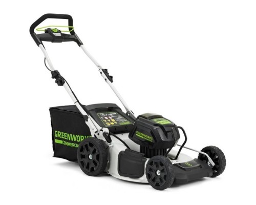Газонокосилка аккумуляторная Greenworks 82V, 51 см, б/щ (АКБ 5 Ач и ЗУ) Газонокосилка аккумуляторная Greenworks 82V, 51 см, б/щ (АКБ 5 Ач и ЗУ)