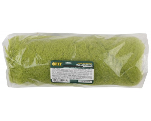 Ролик полиакриловый нитяной зеленый Профи, бюгель 8 мм, диам. 47/83 мм, ворс 18 мм, 180 мм