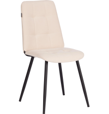 Стул TetChair Asti флок молочный 4