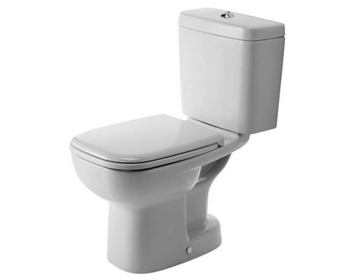 Duravit D-Code Унитаз-моноблок 65х35.5см., с отдельным бачком, механизмом слива, цвет: белый. 0927100004,  21110100002