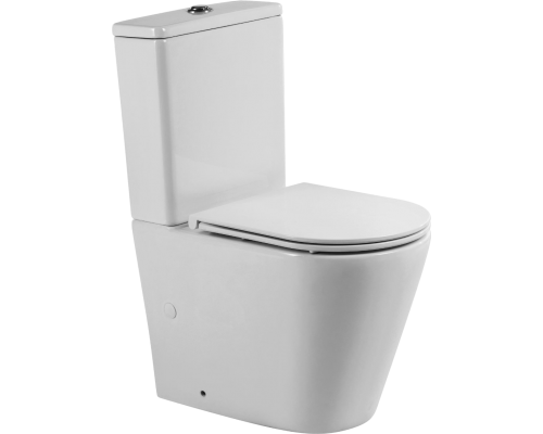 Унитаз-компакт BelBagno Flay-r BB2149CP-TOR безободковый, крышка BB870SC с микролифтом, бачок BB2149T Унитаз-компакт BelBagno Flay-r BB2149CP-TOR безободковый, крышка BB870SC с микролифтом, бачок BB2149T
