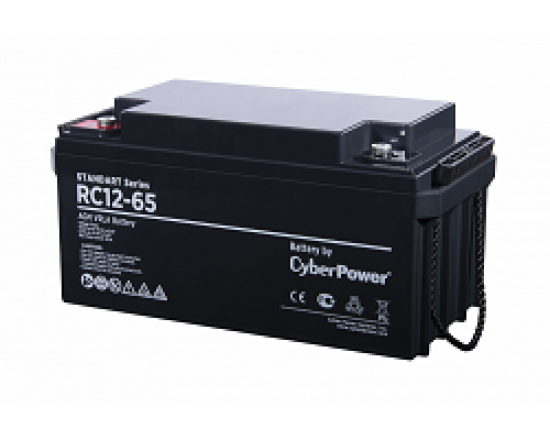 Аккумуляторная батарея SS CyberPower RС 12-65 / 12 В 65 Ач Аккумуляторная батарея SS CyberPower RС 12-65 / 12 В 65 Ач