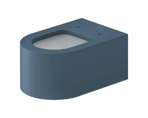 Duravit Millio Унитаз подвесной, 37х57см.,  декор Smooth, крепление в компл., цвет: синий матовый. 250409FB