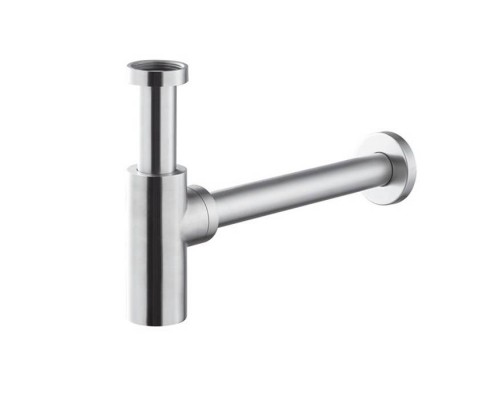 Newform X-STEEL 316 Сифон для раковины под донный клапан, L=300 мм цвет: INOX. 244X.50.050 Newform X-STEEL 316 Сифон для раковины под донный клапан, L=300 мм цвет: INOX. 244X.50.050