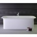 KNIEF Glam Ванна отдельностоящая 170х80x55см, с сливом-переливом, цвет: белый глянцевый. 0600-081-02