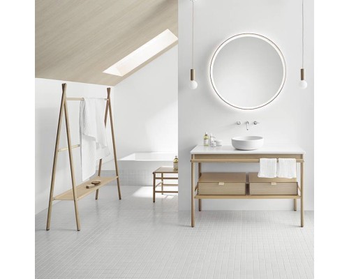 Burgbad Mya Полотенцедержатель 100x150см, напольный, цвет: дуб натуральный. HHRE100 F3191