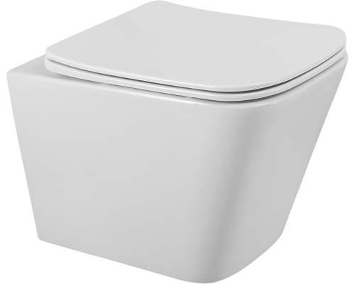 Унитаз подвесной BelBagno Ardente-R BB520CH-TOR безободковый, крышка BB3103/3106SC с микролифтом