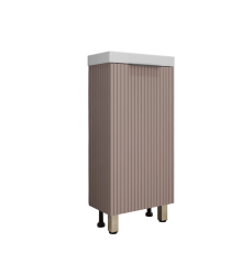 Тумба с раковиной Style Line Соло 40 санд пудровый