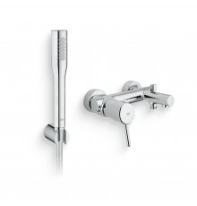 Душевой комплект Смеситель Grohe Concetto 32211001 + Гарнитур Euphoria Cosmopolitan 27369000