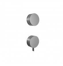 Fantini AF/21 Встраиваемый смеситель для душа на 2 потока, цвет: Matt Gun Metal PVD. 27 P5 A785B