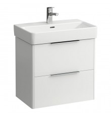 Laufen Base Тумба подвесная 57х36х53см., с раковиной, с 1 отв., цвет: белый матовый . 8.1895.9.000.104.1,  4.0221.2.110.260.1