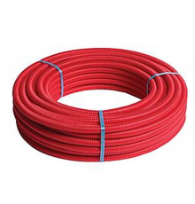 Гофра красная HENCO, Ø20 (ID25,2-OD30,75), бухта 50 метров 50-MR20