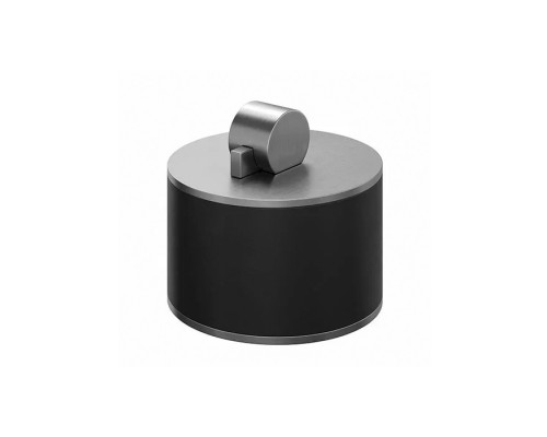 Bertocci Officina 3.16 Контейнер настольный, малый, с крышкой, цвет: черный матовый/нержавеющая сталь. 116 3832 0000