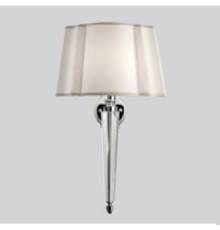 DevonDevon Crystal Светильник настенный с абажуром 31x23xh51,5cм, IP20, фурнитура: хром. DECRYSTALCR