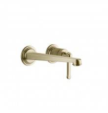 Gessi Venti20 Смеситель для раковины, встраиваемый, излив 20.1см., цвет: Brushed Brass PVD. 65089#727