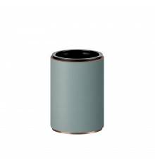 ADJ Стакан для зубных щеток, D7xH10 см., цвет:copper/небесный. 4941.copper/50