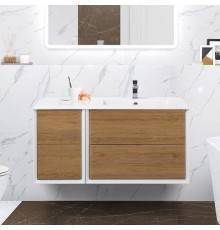 Тумба с раковиной Cezares Bellagio 106 R rovere tabacco