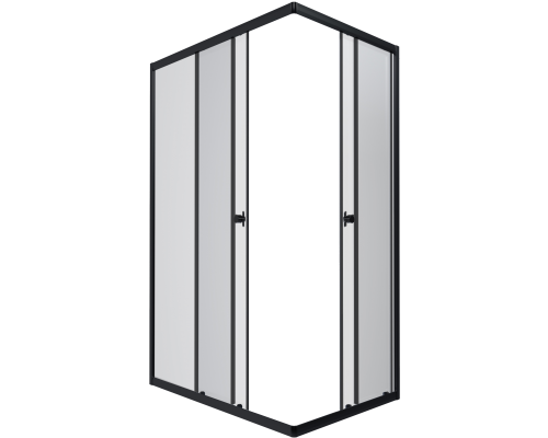 Душевой уголок Triton Вента Блэк Щ0000057858 100х80 см