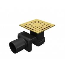 Душевой трап RGW Drain Leo 01-10 золото браш