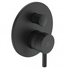 IS A7389XG Ceraline Смеситель для 2х потребителей (внешняя монтажная часть), silk black черный A7389XG