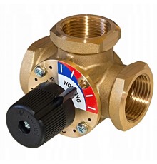 Клапан трёхходовой смесительный Hoobs 1055 G 1 1/4  DN32 мм PN10 бар kvs 16. HB-051055-16