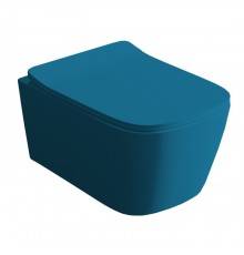 Artceram A16 Унитаз подвесной Reel 36х52 см, Saniglaze, цвет: avio. ASV006 38 00