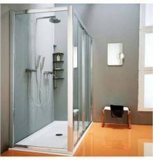 SAMO VC Боковая стенка 88-94х190см., профиль хром, прозр. стекло с покрытием star clean. B7226ULUTRDF