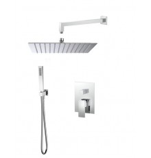 AQM8410CR Savona Набор для комплектации душа со смесителем, цвет хром AQM8410CR