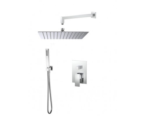 AQM8410CR Savona Набор для комплектации душа со смесителем, цвет хром AQM8410CR