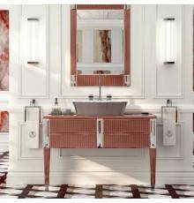 Oasis Rialto Комплект мебели напольный, №5, L116xP51x H:200см, цвет: glossy Marsala/хром.