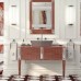 Oasis Rialto Комплект мебели напольный, №5, L116xP51x H:200см, цвет: glossy Marsala/хром.