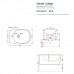 Artceram Atelier Биде подвесное 52х37см, с 1 отв под смеситель, цвет: белый. ATB001 01 00