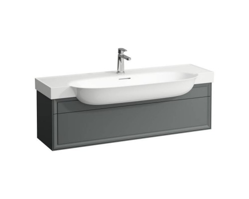 Laufen New Classic Тумба с раковиной, 117.5х31.5х34.5см, 1 ящик, подвесная, цвет: серый. 8.1385.8.000.104.1, 4.0605.1.085.627.1 Laufen New Classic Тумба с раковиной, 117.5х31.5х34.5см, 1 ящик, подвесная, цвет: серый. 8.1385.8.000.104.1, 4.0605.1.085.627.1