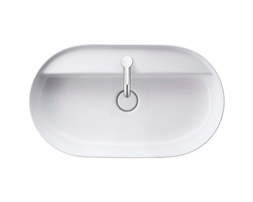 Duravit Luv Раковина 70х40х14см., накладная, 1 отв., цвет: белый глянцевый. 0380700000