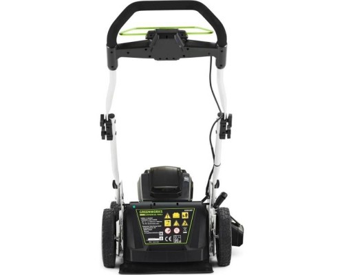 Газонокосилка аккумуляторная Greenworks 82V, 51 см, б/щ (АКБ 5 Ач и ЗУ) Газонокосилка аккумуляторная Greenworks 82V, 51 см, б/щ (АКБ 5 Ач и ЗУ)