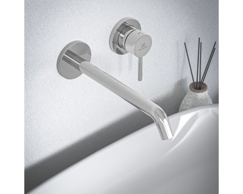 Ideal Standard Ceraline Nuovo Смеситель для раковины, встраиваемым, излив: 22см., цвет: хром. BD848AA
