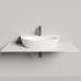 Salini Alda Wall 03 Раковина 60х71х15см., накладная, 1 отв., S-Sense, цвет: белый. 140313G